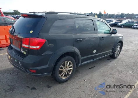 2017 Dodge Journey Sxt Awd z USA, uszkodzony, nr VIN 3C4PDDBG5HT575200